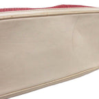 Celine Boogie Tote Straw Leather Ivory — view 9