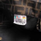 Fendi Mini Skirt 38 FF Double Zucca All Over Pattern Tight — view 7