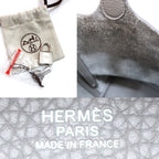 Hermes Heaven Picotin MM Lock 22 Grimeia Gray Bag Silver