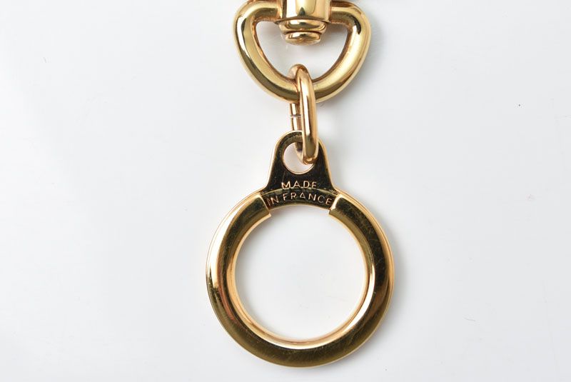 Louis Vuitton Key Ring Key Holder Charm Key Anneau Cles Gold — view 3