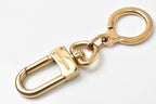 Louis Vuitton Key Ring Key Holder Charm Key Anneau Cles Gold — view 4