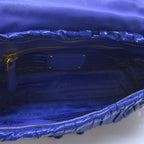 Prada Patent Leather Shoulder Bag Chain Push Lock Closure Purple HW WY — view 5