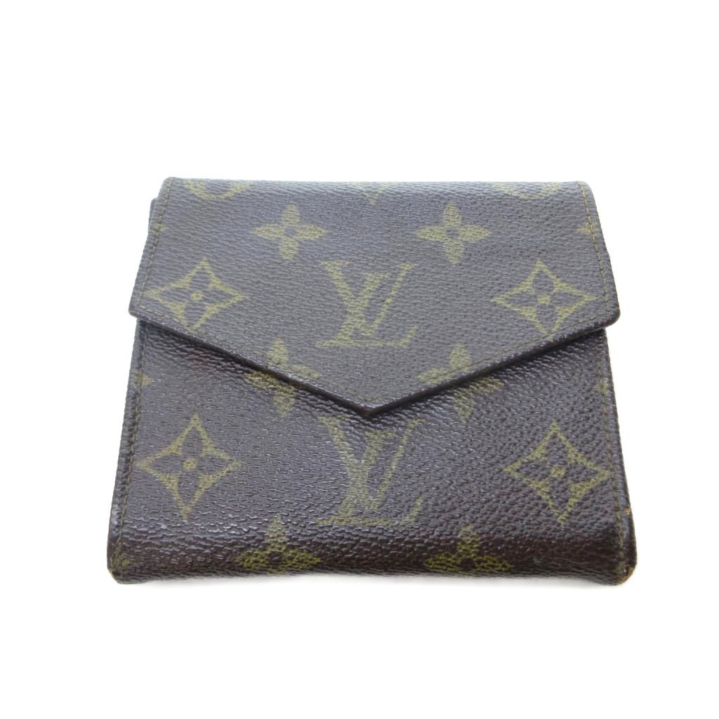 Louis Vuitton Wallet Monogram Porte-Monnaie Billets Cult Cles Brown HW WY