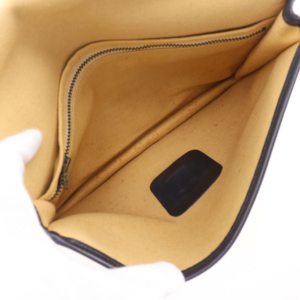 Celine Vintage Canvas Beige Clutch Bag — view 8