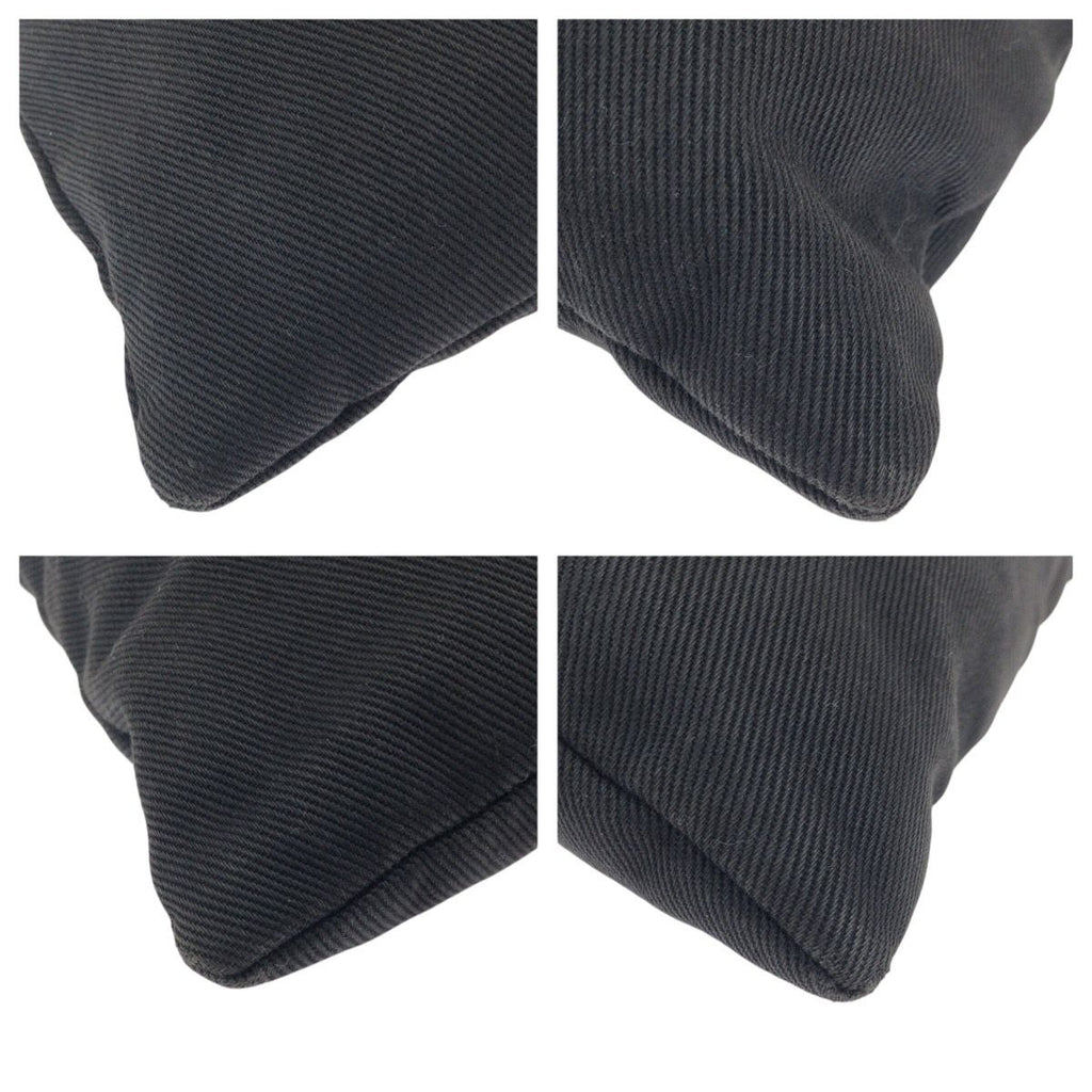 Saint Laurent Rive Gauche Vintage Kahala YSL Black Canvas Tote — view 3