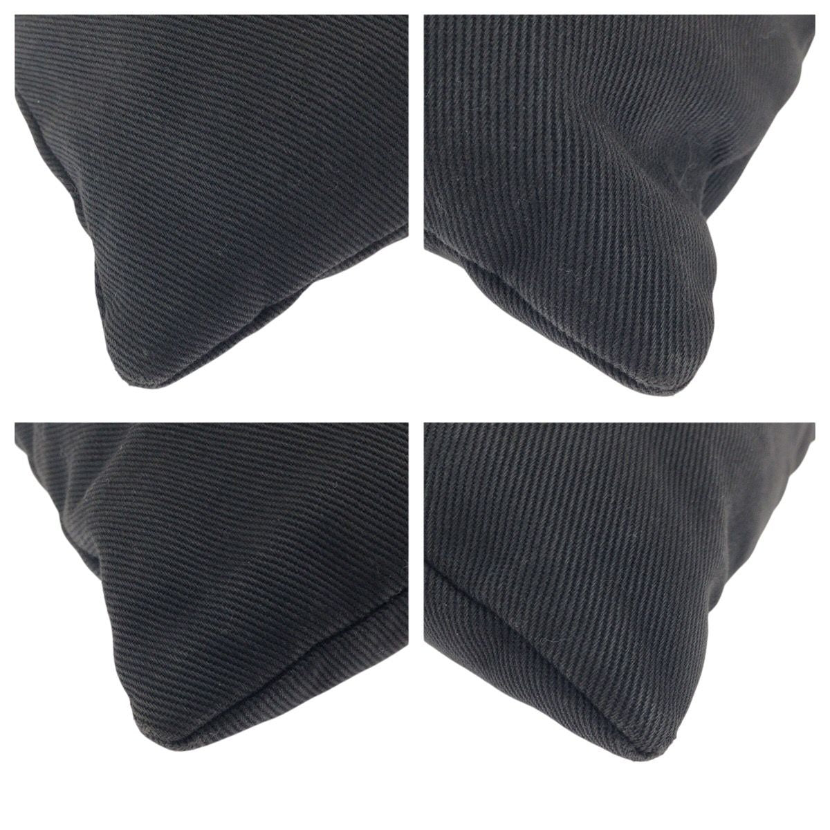 Saint Laurent Rive Gauche Vintage Kahala YSL Black Canvas Tote — view 3