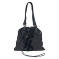 Saint Laurent Rive Gauche Vintage Kahala YSL Black Canvas Tote