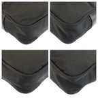 Prada Tessuto Black Silver Nylon Shoulder Bag Pochette — view 4