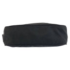 Prada Tessuto Black Silver Nylon Shoulder Bag Pochette — view 9