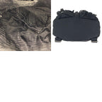 Prada Tessuto Black Silver Nylon Leather Backpack — view 9