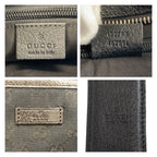 Gucci Black GG Canvas Shoulder Bag Pochette — view 3