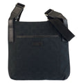 Gucci Black GG Canvas Shoulder Bag Pochette