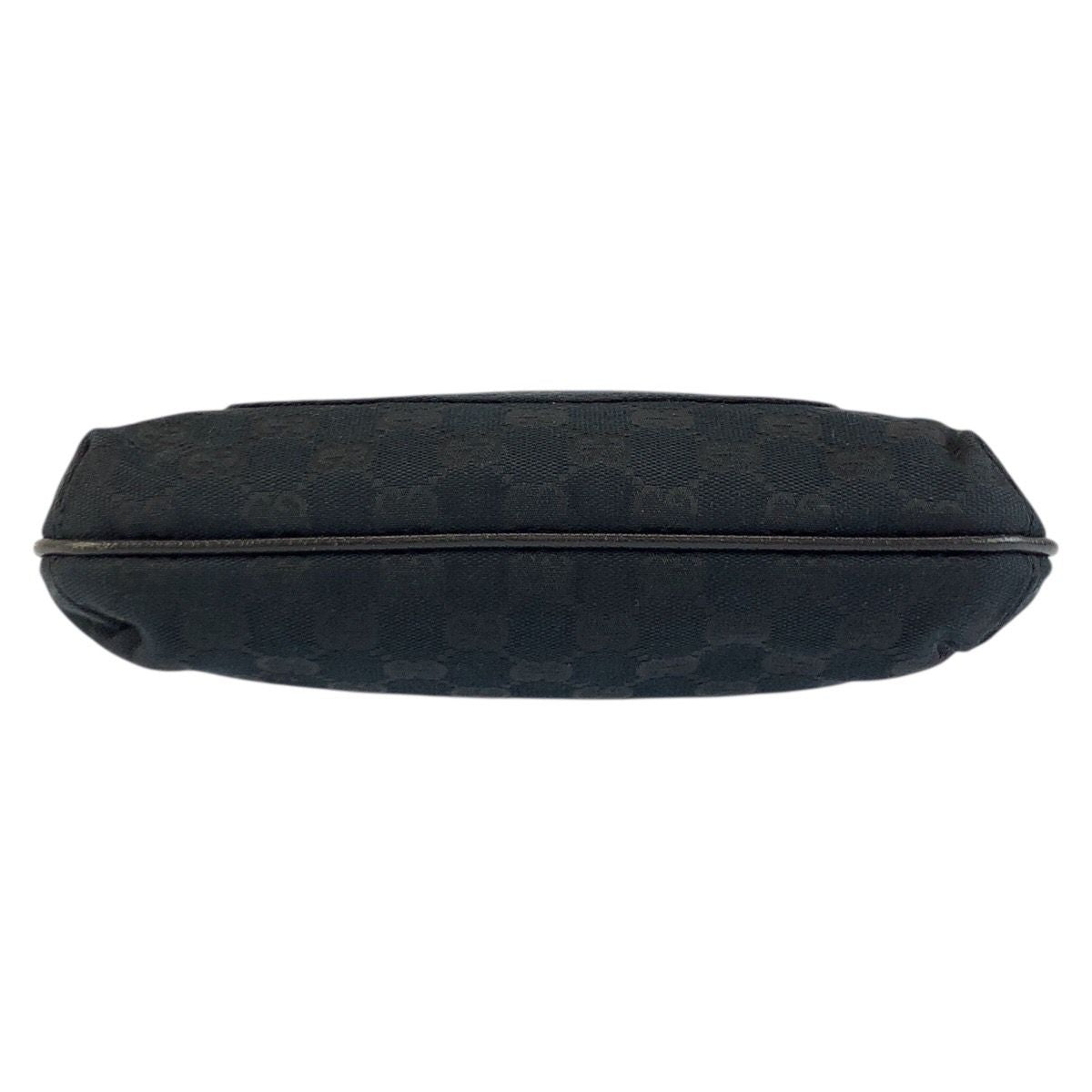 Gucci Black GG Canvas Shoulder Bag Pochette — view 8