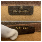 Gucci Vintage Sherry Line GG Supreme Canvas 67 014 Clutch — view 3