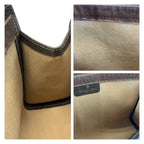 Gucci Vintage Sherry Line GG Supreme Canvas 67 014 Clutch — view 5