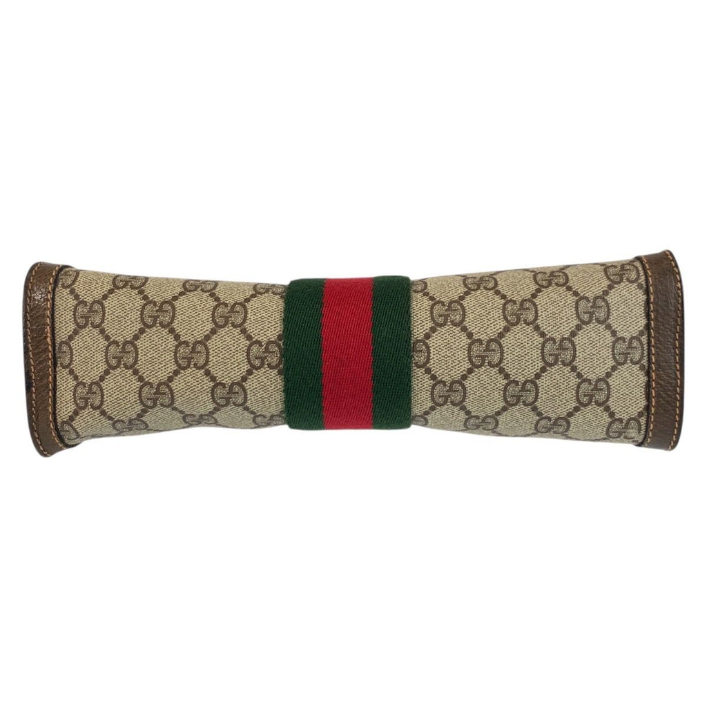 Gucci Vintage Sherry Line GG Supreme Canvas 67 014 Clutch — view 8