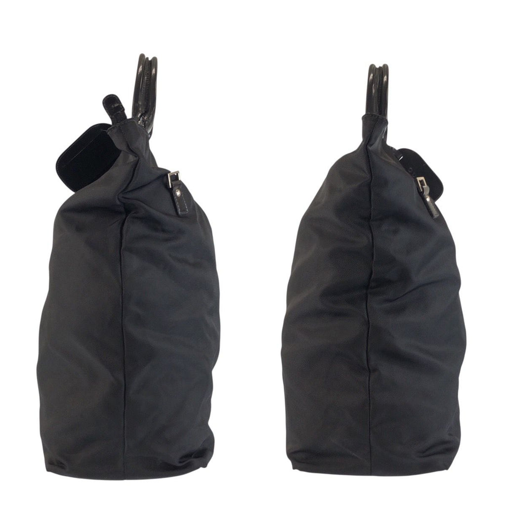 Gucci Black Silver Nylon 019 08 Tote Bag