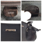 Gucci Black Silver Nylon 019 08 Tote Bag