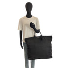 Gucci Black Silver Nylon 019 08 Tote Bag