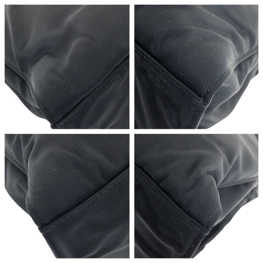 Gucci Bamboo Black Silver Nylon 002 Tote — view 3