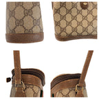 Gucci Vintage Sherry Line Beige GG Supreme Canvas 904 02 070 Shoulder — view 5