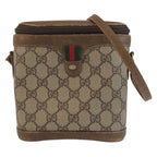 Gucci Vintage Sherry Line Beige GG Supreme Canvas 904 02 070 Shoulder