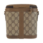 Gucci Vintage Sherry Line Beige GG Supreme Canvas 904 02 070 Shoulder — view 2