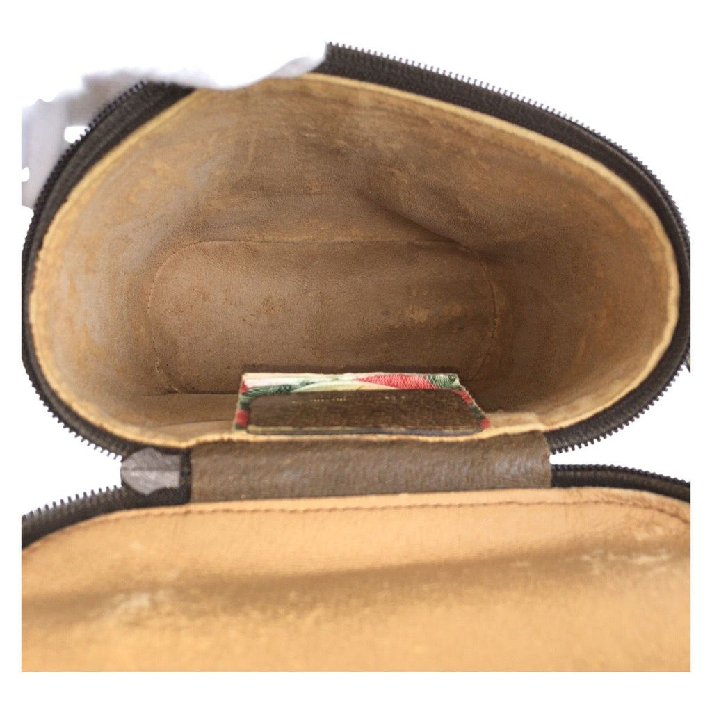 Gucci Vintage Sherry Line Beige GG Supreme Canvas 904 02 070 Shoulder — view 8