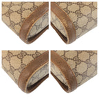 Gucci Vintage Sherry Line Beige GG Supreme Canvas 904 02 070 Shoulder — view 4