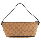 Gucci Beige Brown GG Canvas Handbag Pouch — view 2