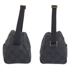 Gucci Half Moon Black Gold GG Canvas Shoulder — view 7