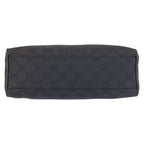 Gucci Half Moon Black Gold GG Canvas Shoulder — view 9