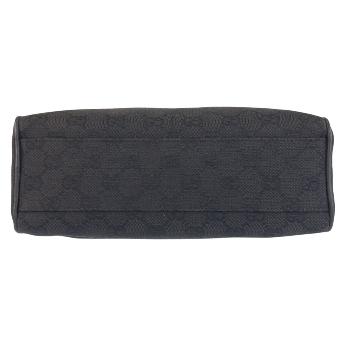 Gucci Half Moon Black Gold GG Canvas Shoulder — view 9