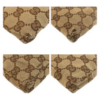 Gucci Sherry Line Beige Brown GG Canvas Leather Belt Bag Waist Pouch — view 4