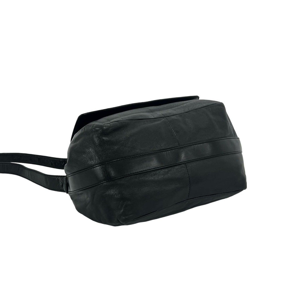 Loewe Anagram Logo Leather Drawstring Shoulder Bag Crossbody Pochette Cross — view 7