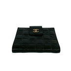 Chanel Icon CC Logo Lambskin Bifold Wallet Mini Black — view 6