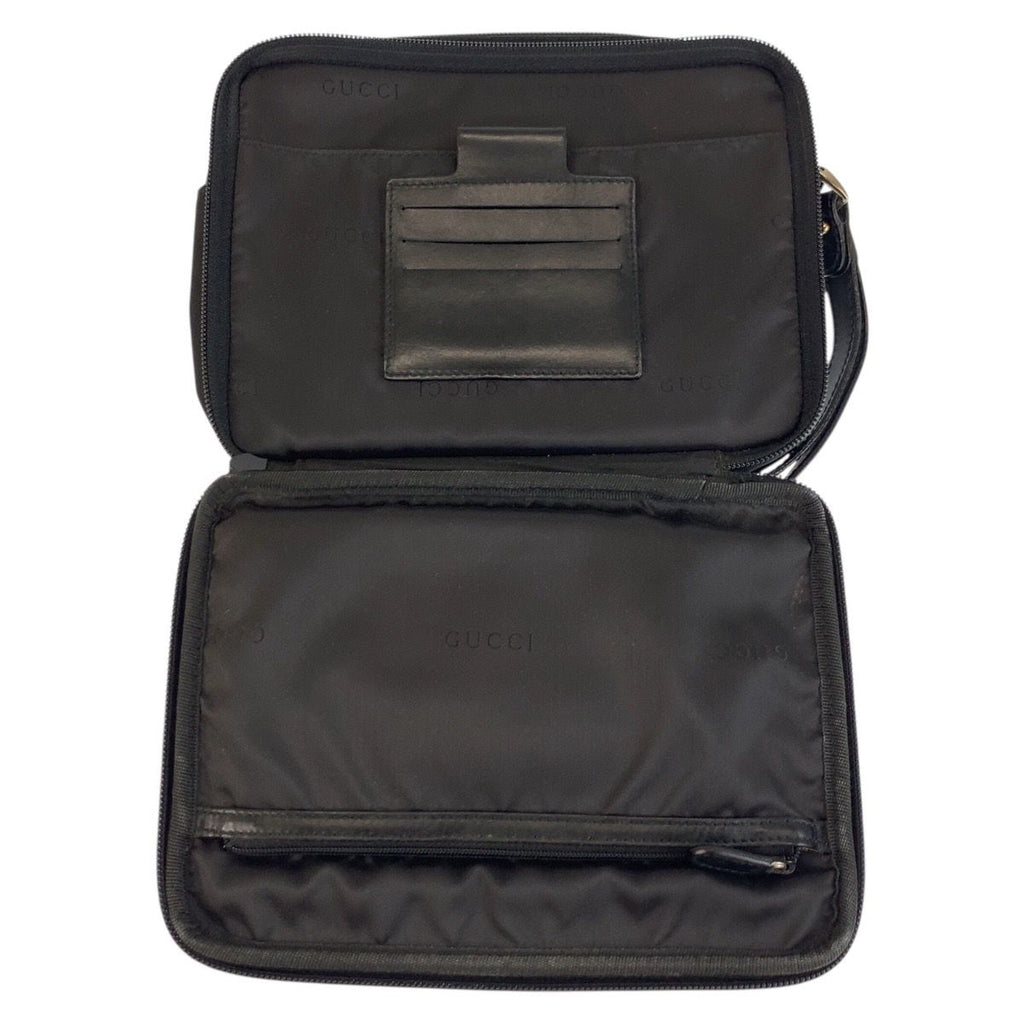 Gucci Black Nylon 018 Clutch — view 5