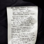 Fendi Cotton FF Calligraphy High Waist Denim Pants Black 36 — view 8