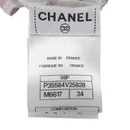 Chanel Cotton 100% CC Logo Camellia Print with Ribbon Dress 34 — view 5