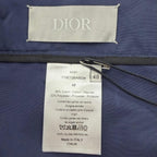 Dior Homme Logo Belt Wide Tapered Jogger Trousers Easy Pants Navy 48 — view 8