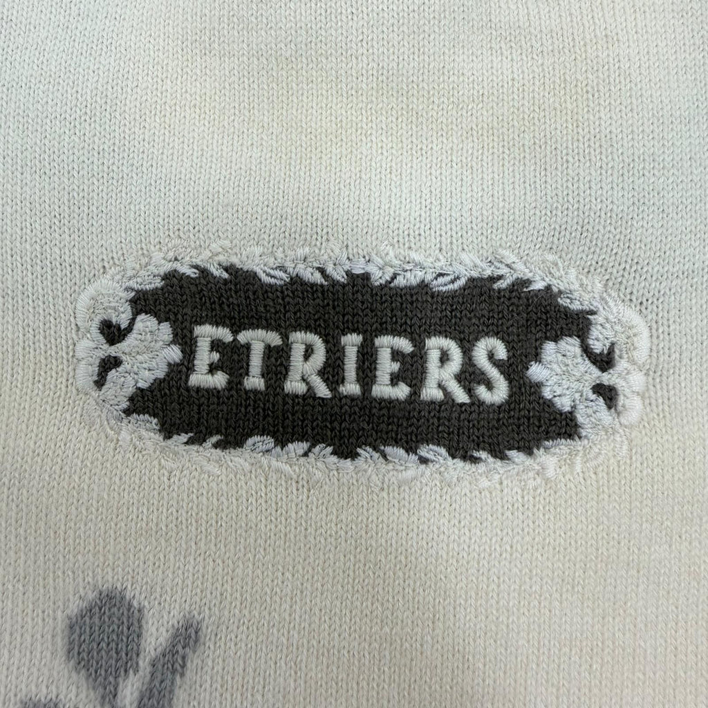 Hermes Etriers Wool Cashmere Short Sleeve Knit Beige Brown 38 Sweater — view 6