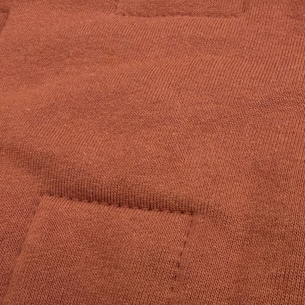 Hermes Cotton 100% Motif Crew Neck Pullover Sweatshirt Terracotta Brown — view 5