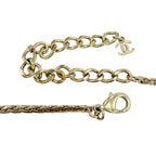 Chanel CC Logo Bijoux Decoration Necklace Choker Silver Gold — view 6