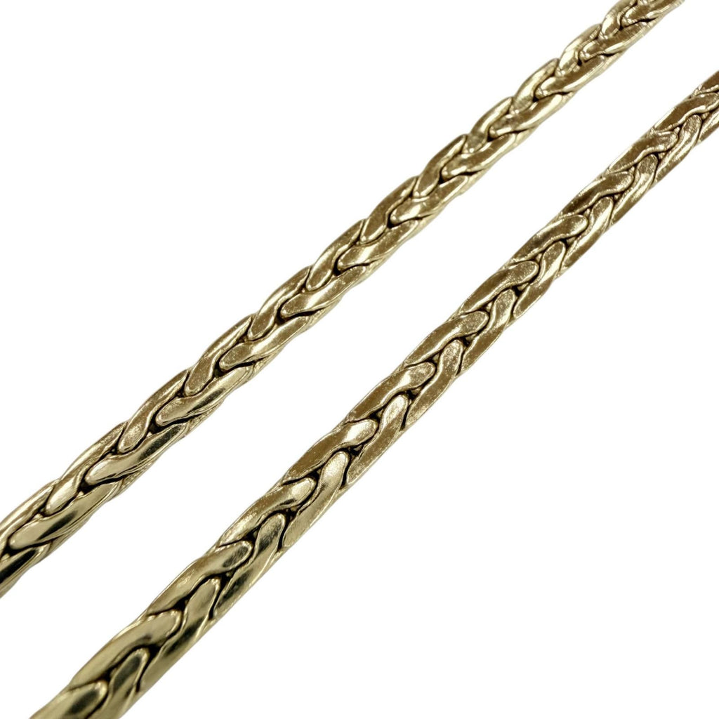 Chanel CC Logo Bijoux Decoration Necklace Choker Silver Gold — view 5
