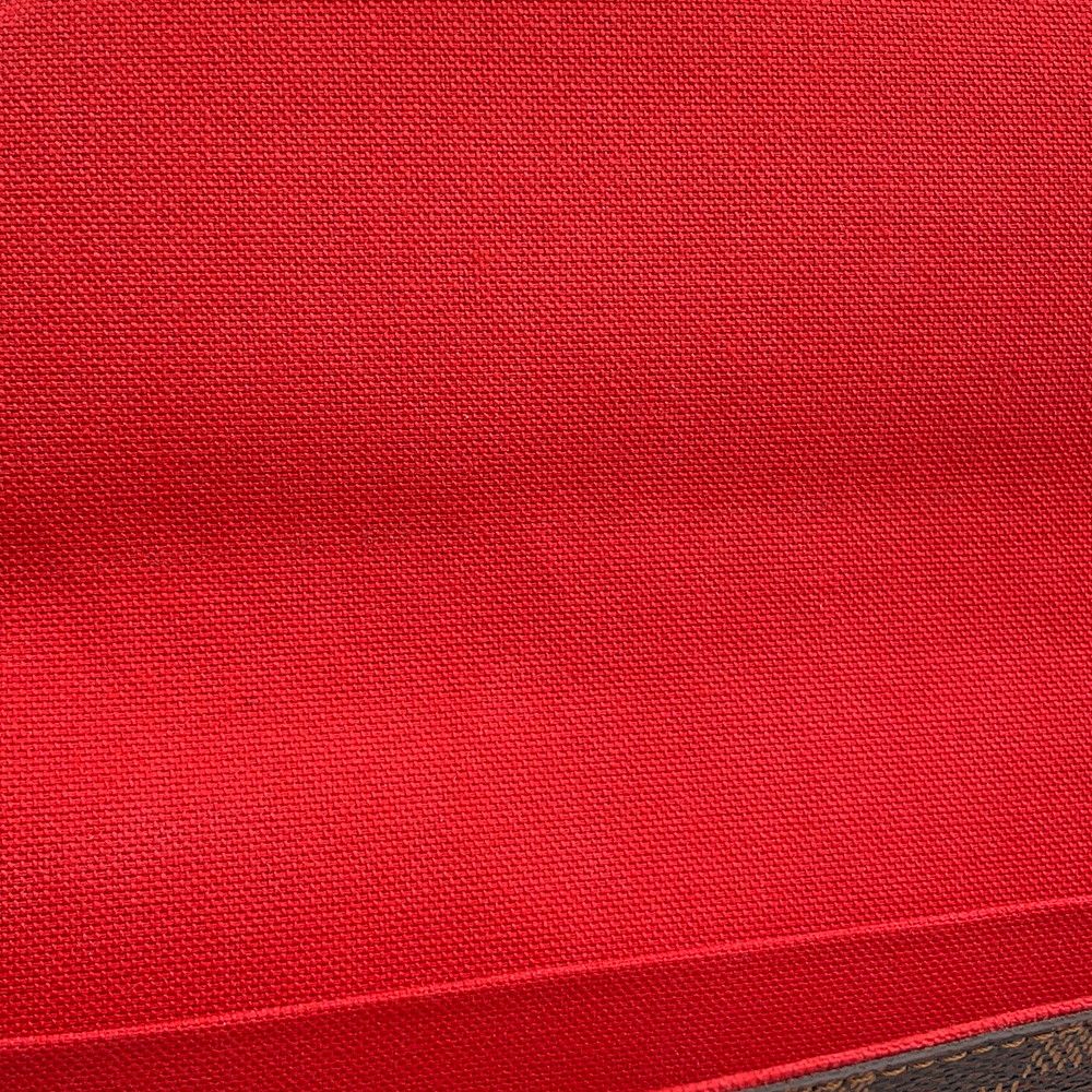 Louis Vuitton Chain Wallet Damier Ebene Pochette Felicity Shoulder — view 7