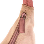 Prada Pink Canvas Handbag Pouch — view 5