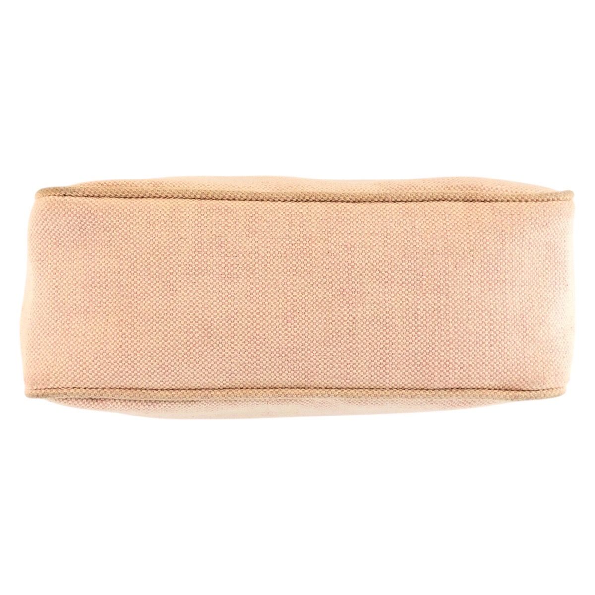 Prada Pink Canvas Handbag Pouch — view 9
