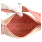 Prada Pink Canvas Handbag Pouch — view 8