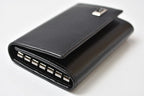 Gucci Key Case Key Holder 6 Black Silver Mark — view 8