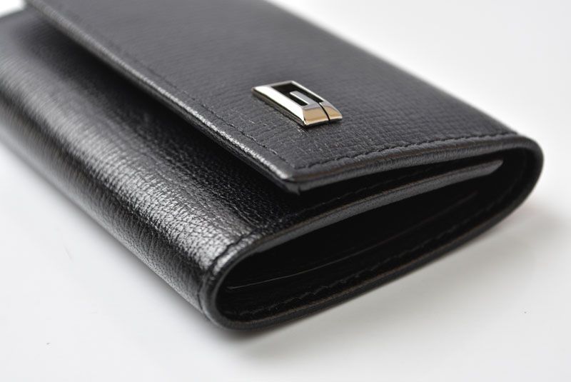 Gucci Key Case Key Holder 6 Black Silver Mark — view 9